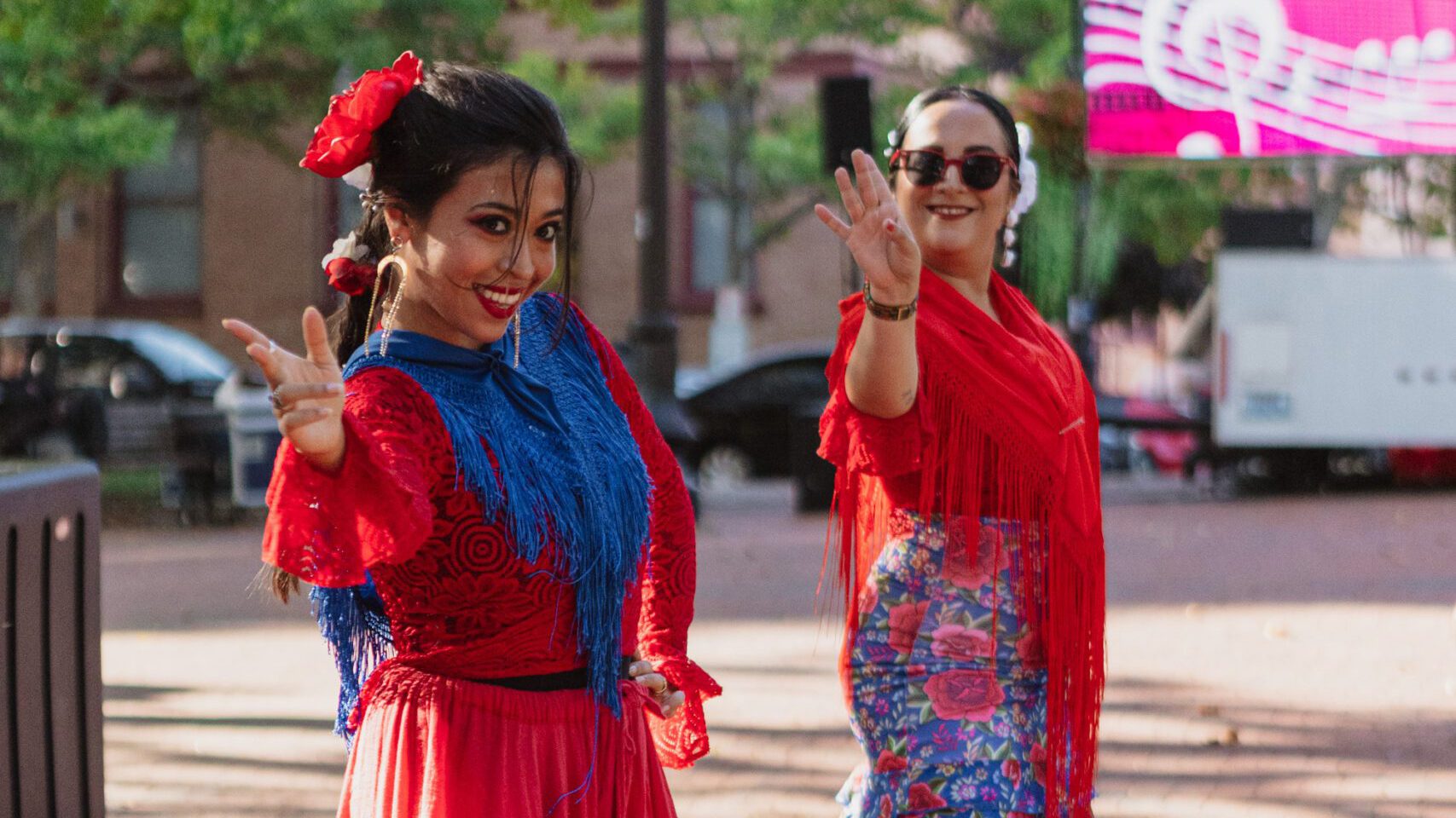 Illuminated Flamenco Performance