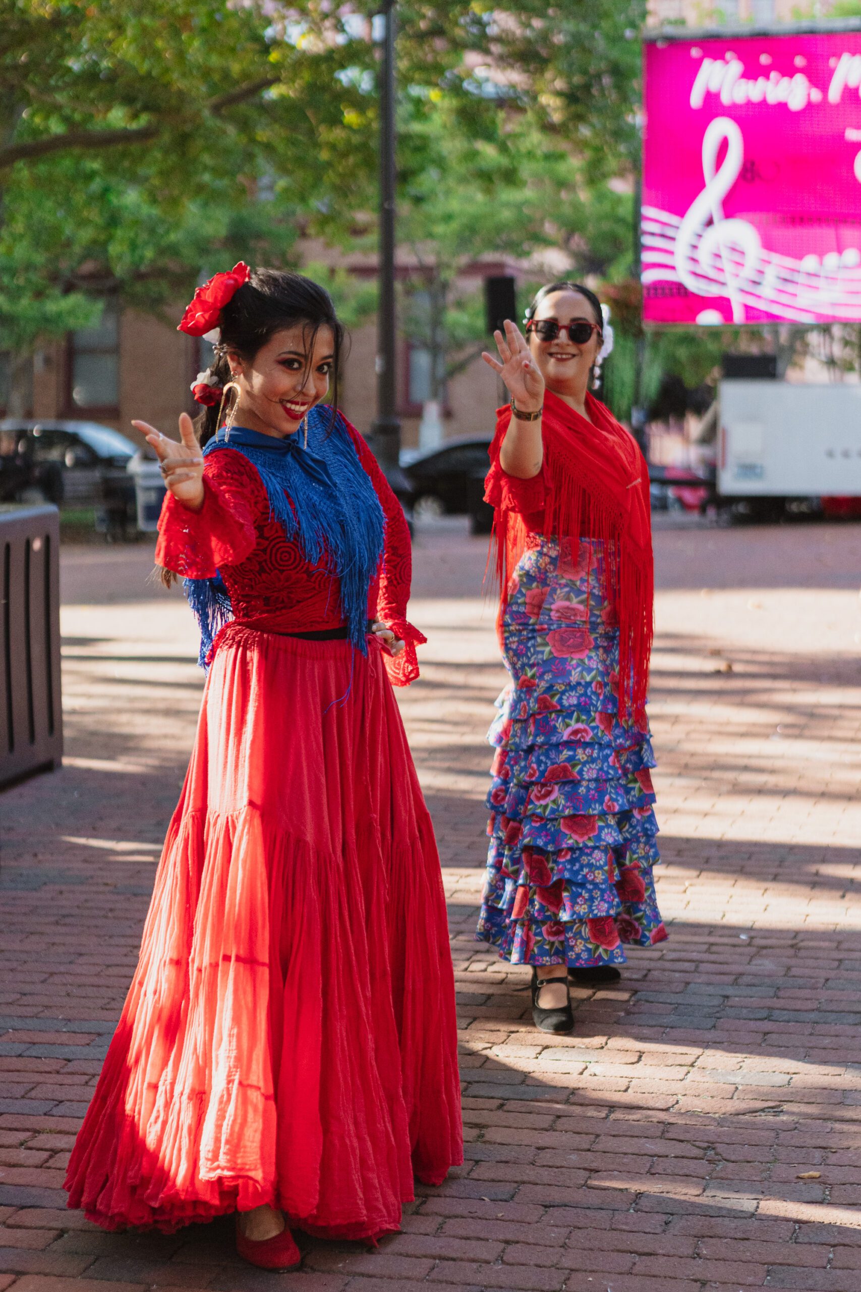 Illuminated Flamenco Performance