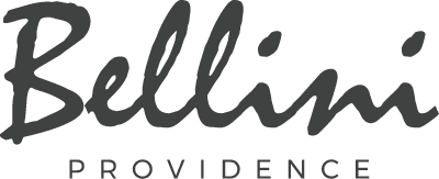 Bellini Providence logo with elegant cursive "Bellini" text above "PROVIDENCE" in uppercase letters.