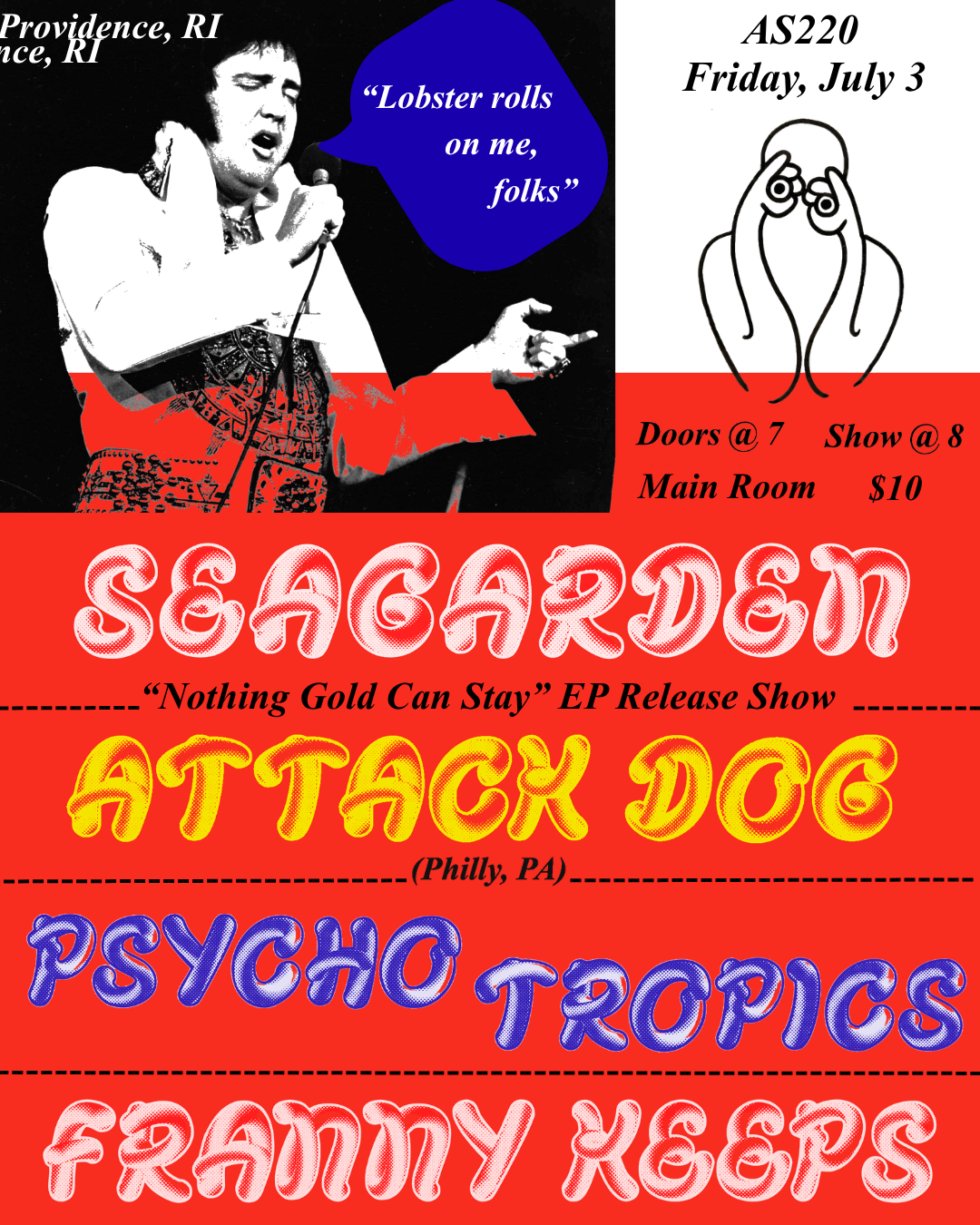 Attack Dog, Seagarden, Psycho Tropics