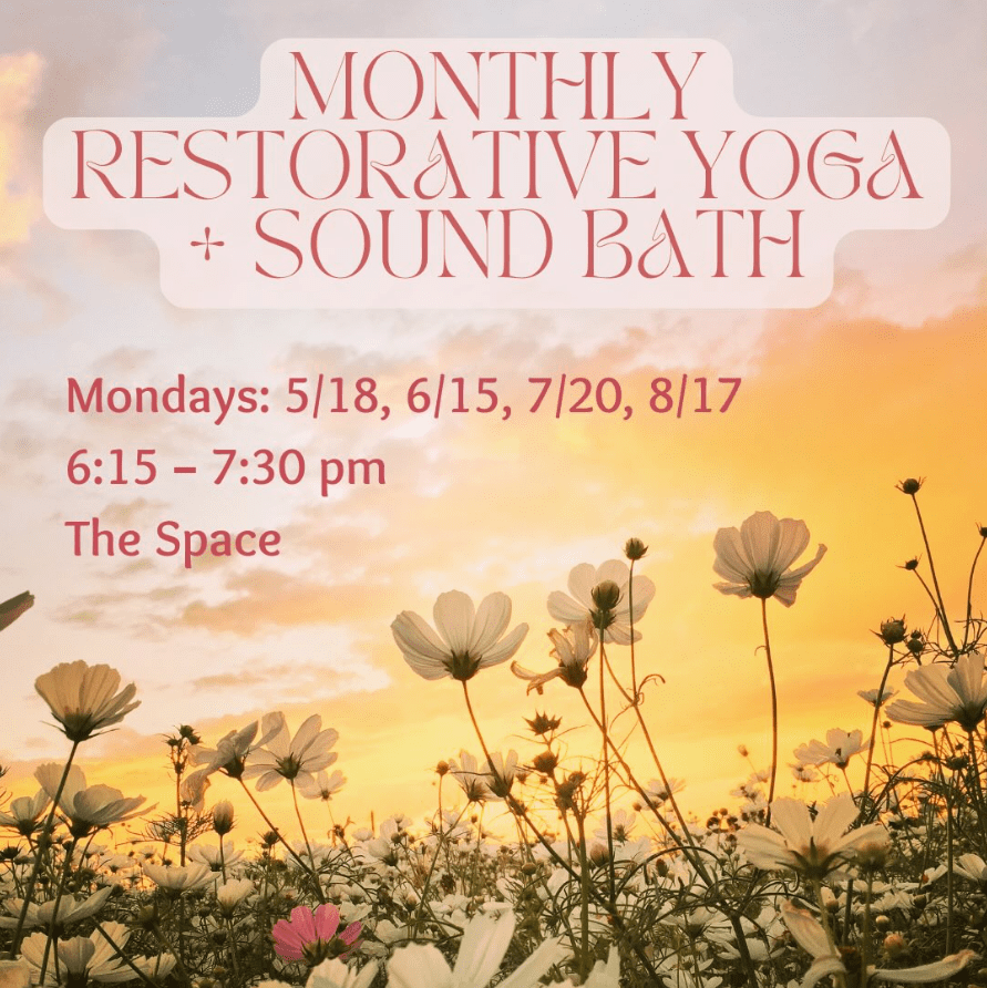 Monthly Restorative Yoga & Soundbath