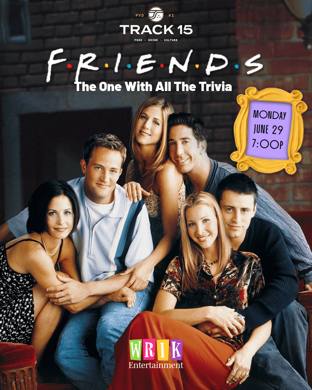 WRIK Weekly Trivia – Friends Edition